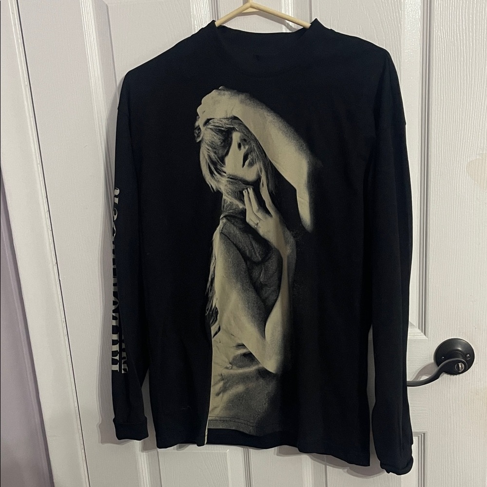 Taylor Swift Black Tour Logo Tee - The Eras